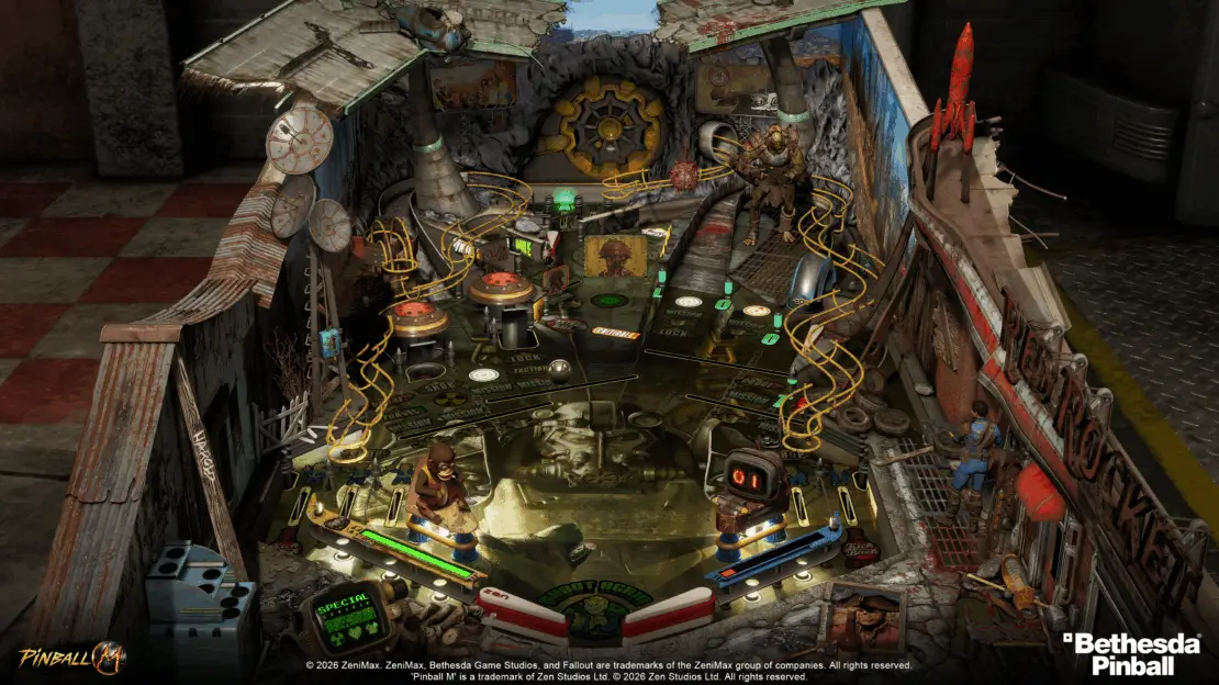 Fallout Pinball mesa