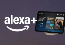 Assistente virtual da Amazon em uso em um dispositivo Echo, representando a nova fase da Alexa com recursos avançados de inteligência artificial.