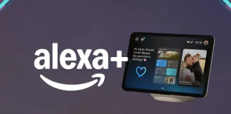 Assistente virtual da Amazon em uso em um dispositivo Echo, representando a nova fase da Alexa com recursos avançados de inteligência artificial.