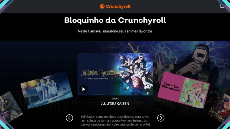 Crunchyroll lança “Bloquinho da Crunchyroll” com coleção temática de animes para o Carnaval