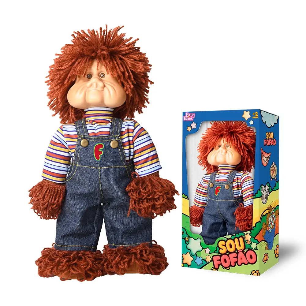 Novo boneco do Fofão é uma das apostas da Novabrink na Abrin 2026 1 Boneco Fofão, com 35 cm edição especial de colecionador