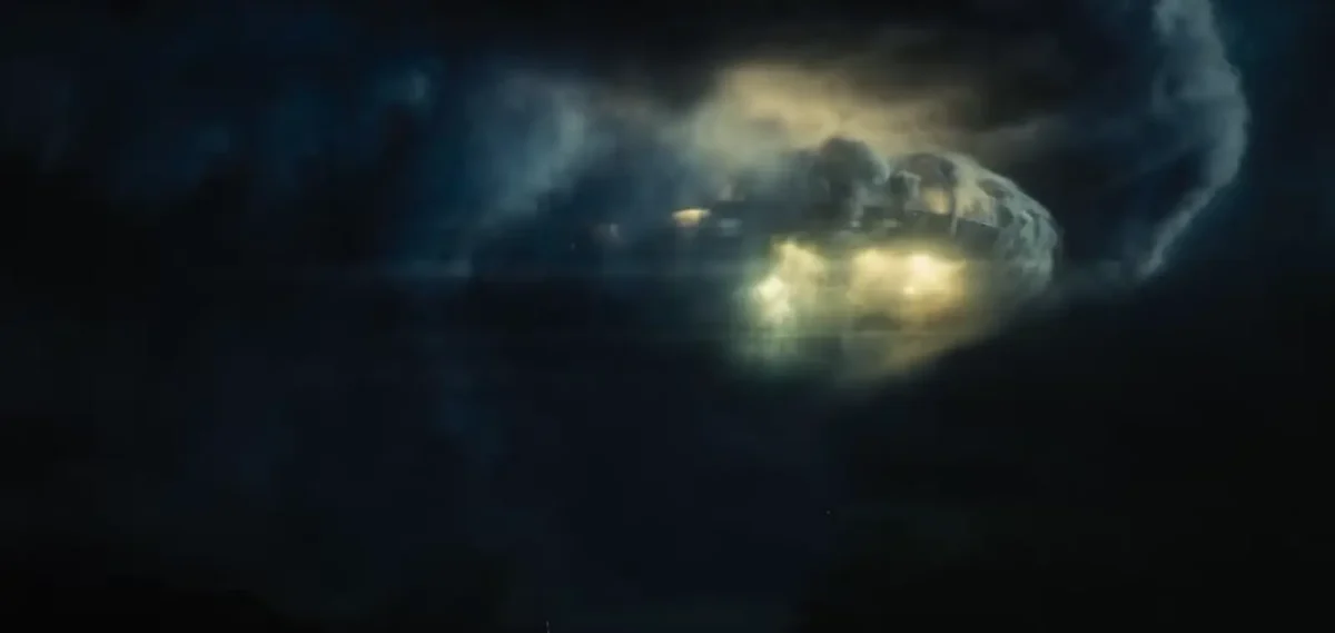 Dia D, nave invasora do filme