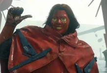 Sam Bridges em Death Stranding 2 explorando cenário pós-apocalíptico na Austrália.