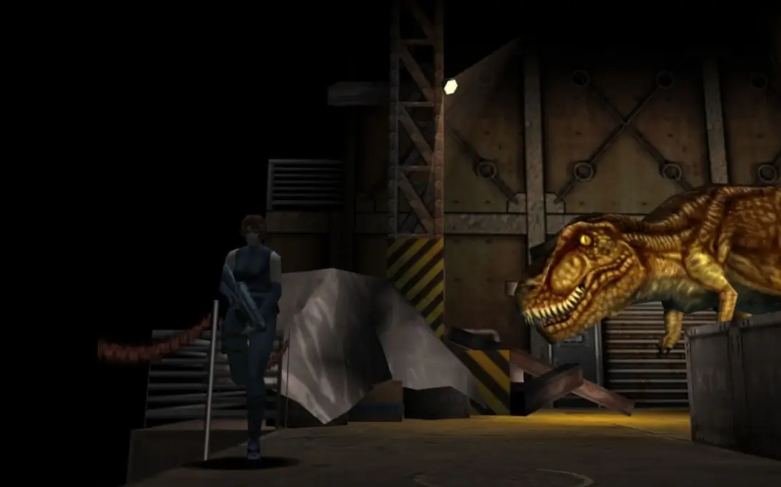 Capcom relança Dino Crisis na Steam com suporte a controles modernos e melhorias gráficas 2 dino crisis relacamento t rex perseguicao