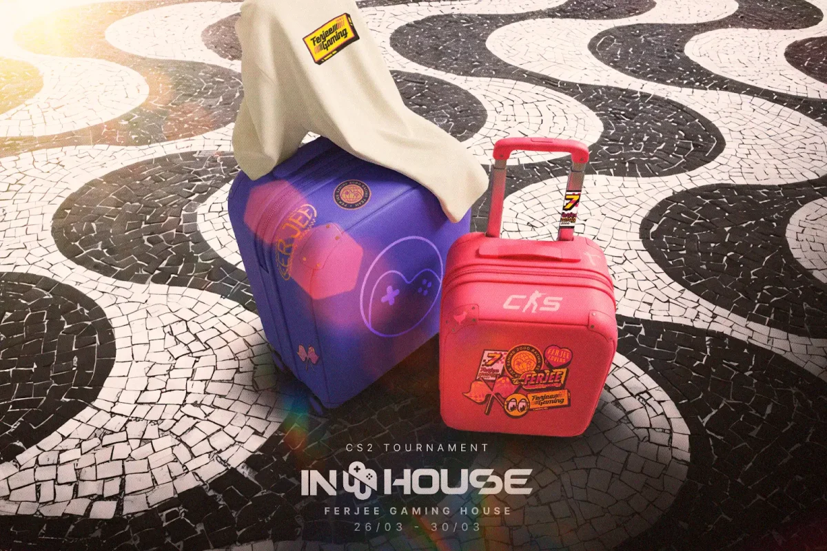 Ilustração oficial do torneio FERJEE in House de Counter-Strike 2