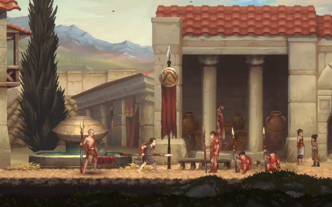 God of War: Sons of Sparta personagens do jogo