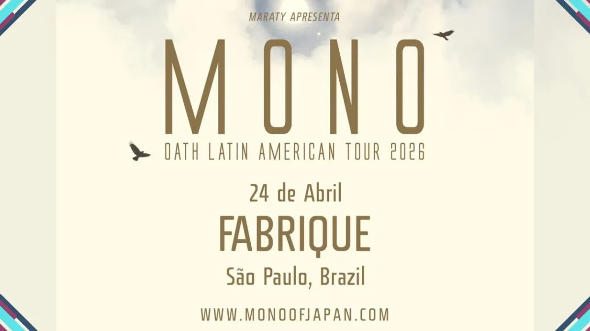 MONO faz último show da turnê OATH em São Paulo, Brasil