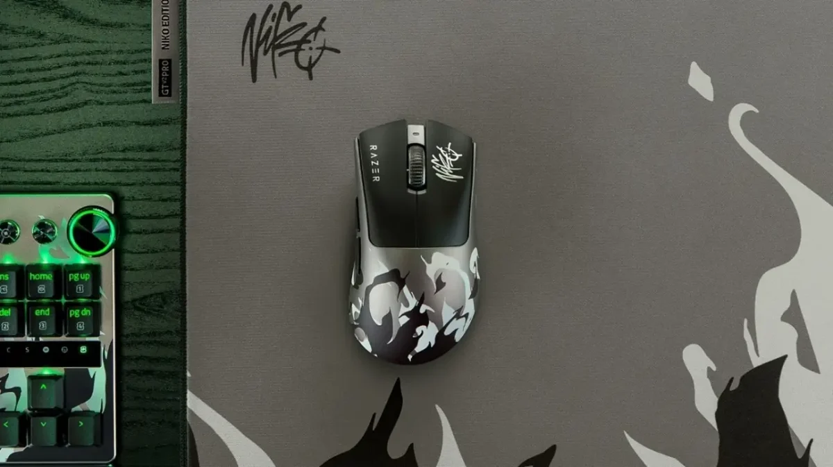 Razer lança coleção NiKo com periféricos inspirados na lenda do Counter-Strike 3 Razer DeathAdder V4 Pro NiKo Edition em edição especial
