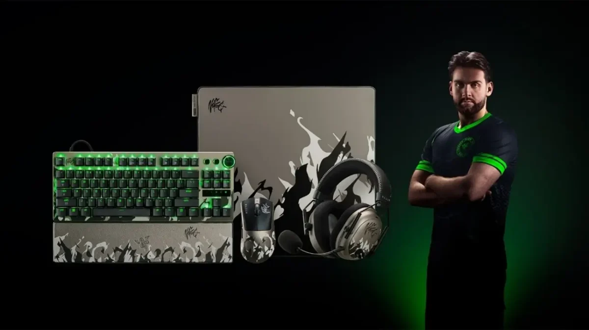 Razer lança coleção NiKo com periféricos inspirados na lenda do Counter-Strike 1 Razer NiKo Collection com mouse, teclado, headset e mousepad em edição especial