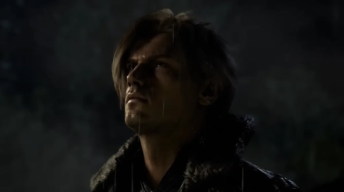Leon Kennedy esperando um novo desafio em Resident Evil Requiem