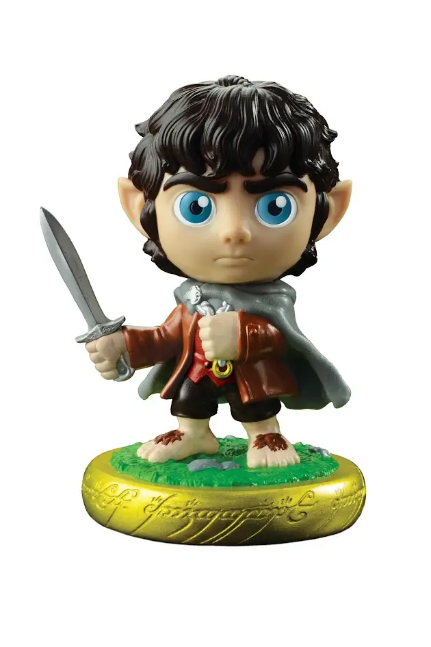 Grupo Lider cria a marca Fanverse e amplia atuação em colecionáveis na Abrin 2026 4 Boneco do personagem Frodo Bolseiro da obra O Senhor dos Anéis na linha Fandom Box.