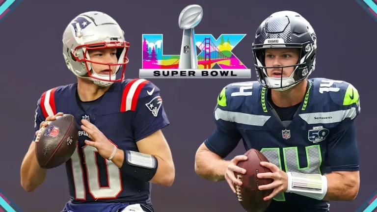 Patriots e Seahawks disputam o Super Bowl 2026 no Levi’s Stadium, com show do intervalo e trailers exibidos durante a transmissão.