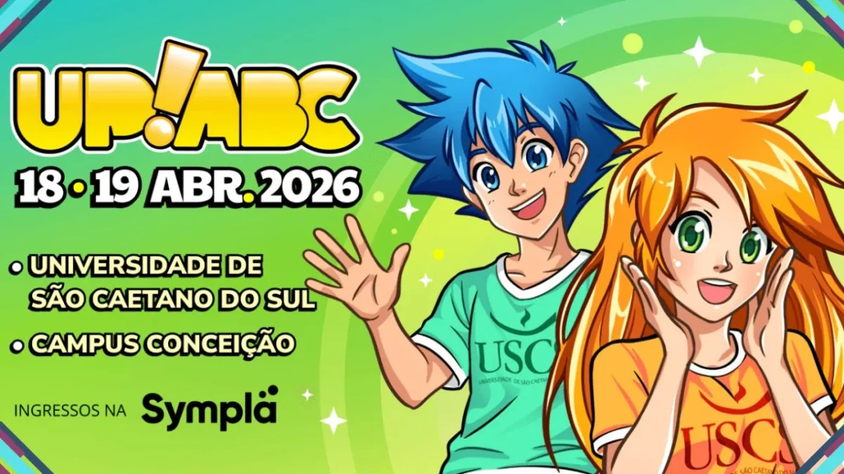 Up!ABC 2026 acontece em abril com cosplay, games e cultura pop no ABC Paulista detallhes