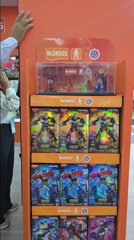  Os personagens de Blokees -Transformers na Abrin 2026