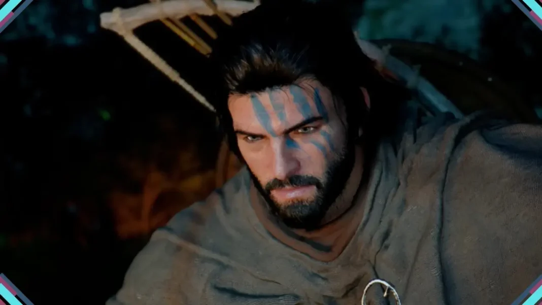 Protagonista de Crimson Desert em cena do jogo.