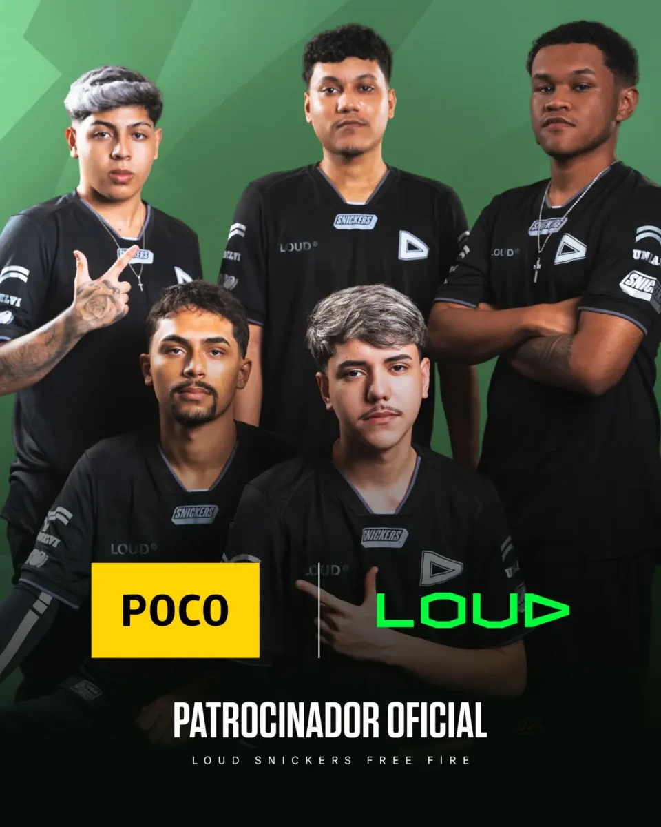 Equipe oficial da Loud de Free Fire