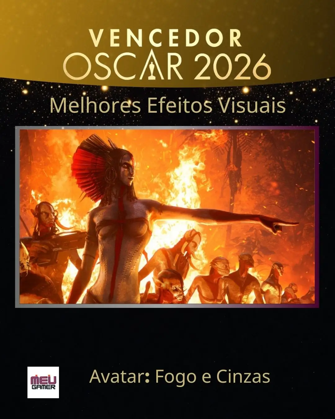 Melhor Efeitos visuais - Avatar - Oscar 2026