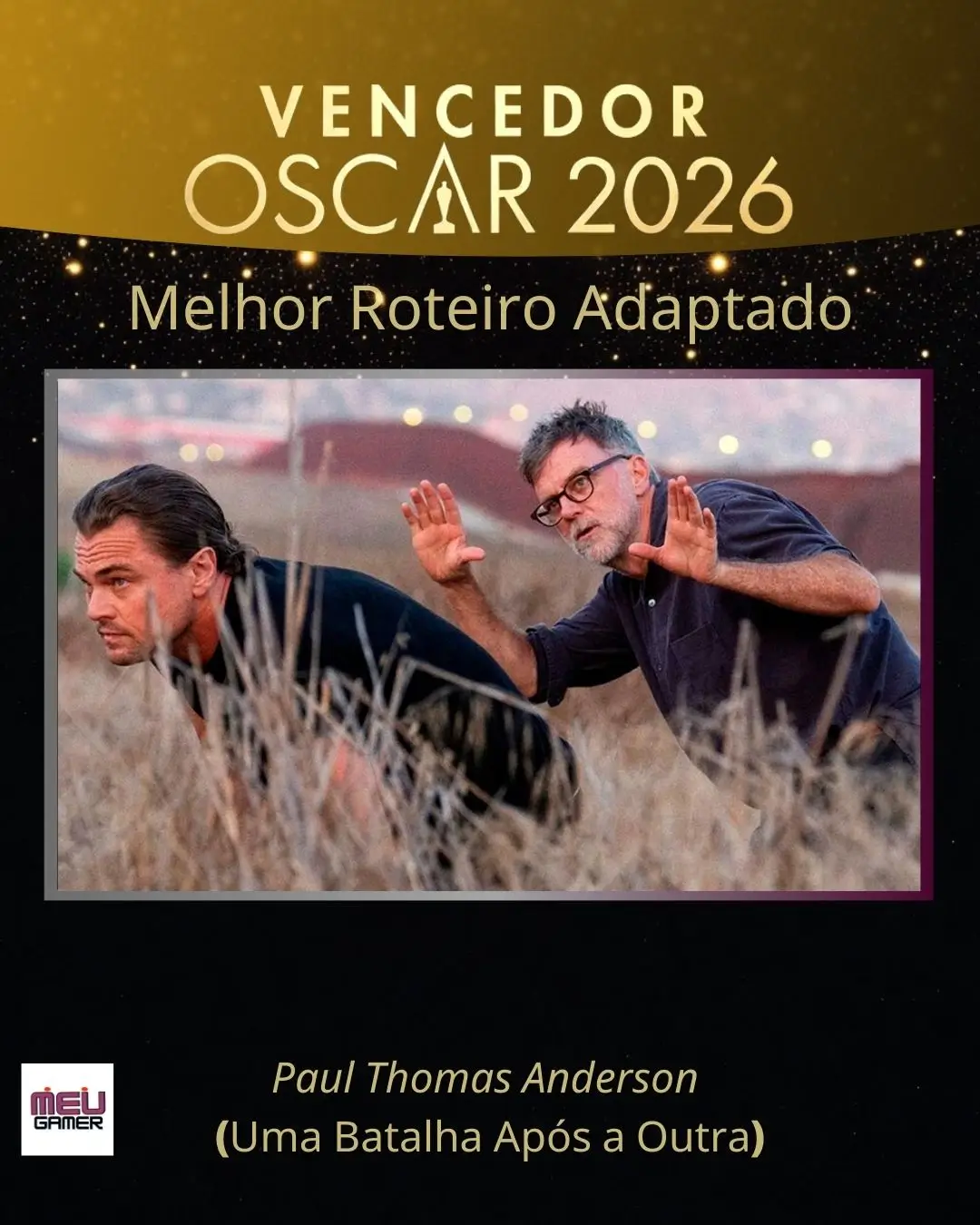 Melhor Roteiro Adaptado Paul Thomas Anderson - Oscar 2026