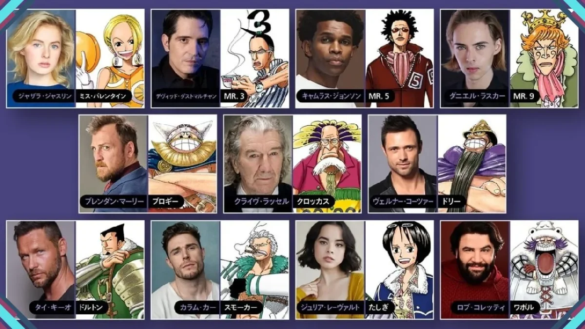 One Piece: A Série: Elenco oficial da segunda temporada