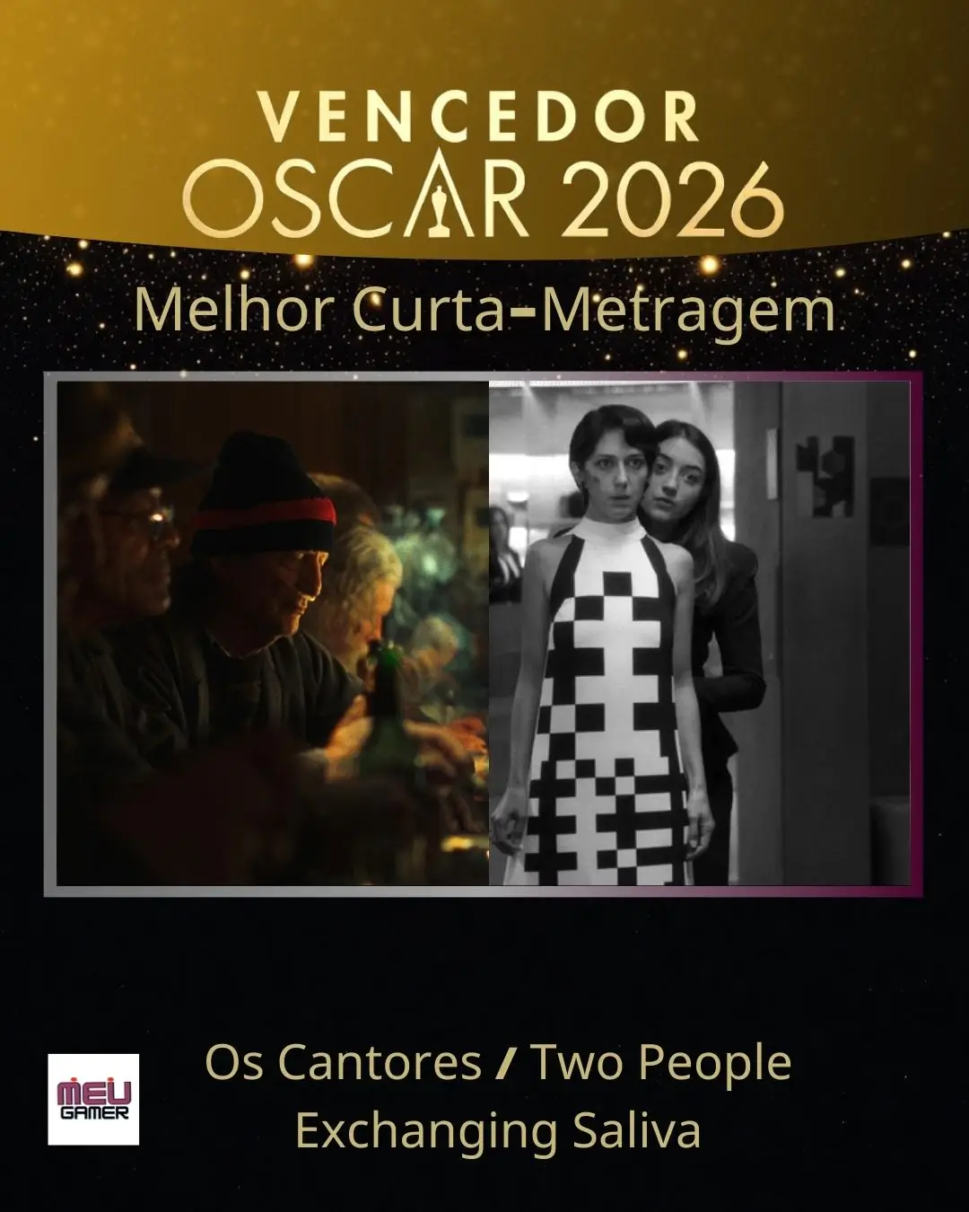Empate em melhor curta-metragem 2026
