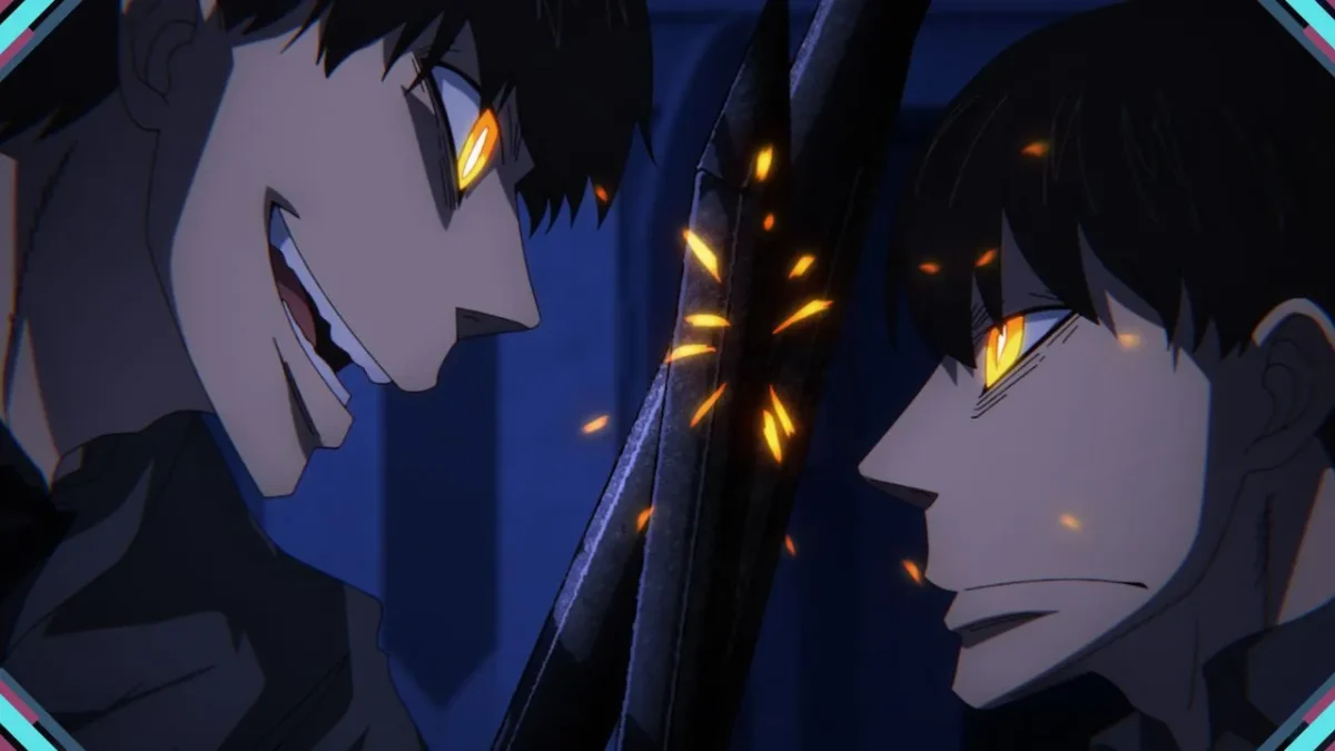 Prévia do episódio 22 da 3ª temporada do anime Fire Force, desafio entre eos personagens