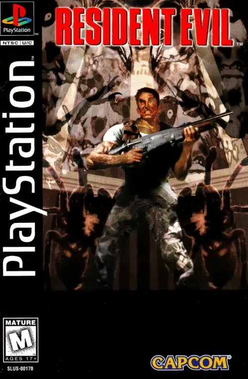 Capa do jogo de Resident Evil 1 de 1996