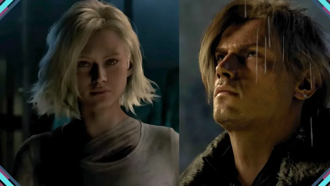 Leon S. Kennedy e Grace Ashcroft em Resident Evil Requiem