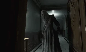 A imagem representa a Personagem de Resident Evil Requiem, Selena Corey