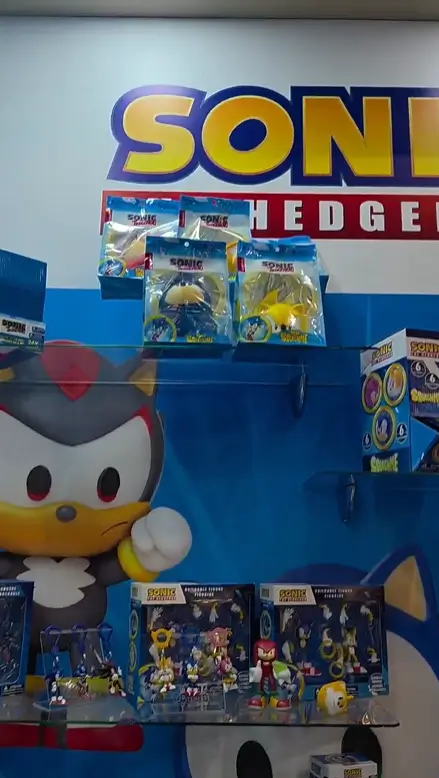 Spinners e Squish de Sonic, Minecraft, Poppy Playtime chegam ao Brasil pela DC Toys & Geeks 4 Brinquedo Mega SquishMe do Sonic da linha sensorial da DC Toys & Geeks