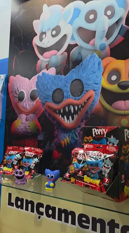 Spinners e Squish de Sonic, Minecraft, Poppy Playtime chegam ao Brasil pela DC Toys & Geeks 1 Squish de Poppy Playtime da linha de brinquedos sensoriais da DC Toys & Geeks