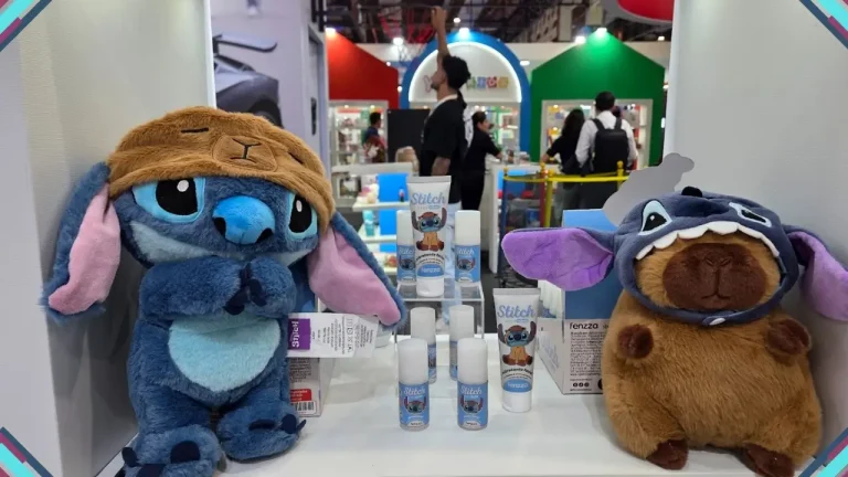 Fenzza lança linha CapyVibes do Stitch na Abrin 2026 com foco em cuidados faciais