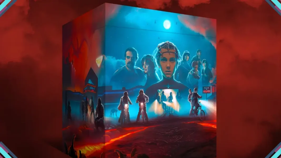 Box completo de Stranger Things em edição deluxe 4K Ultra HD