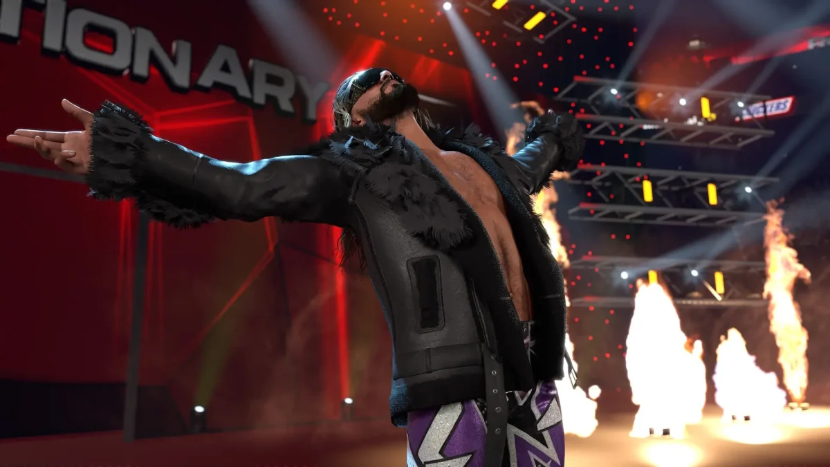 Lutador personagem do jogo WWE 2K26