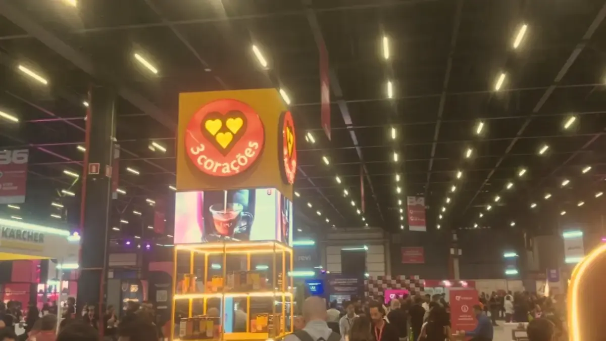 3 Corações no VTEX Day 2026: o aroma do café que parou os visitantes 2 Estande da 3 Corações na VTEX Day 2026