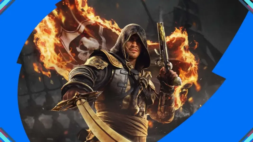 Arte oficial de Assassin's Creed Black Flag Resynced com Edward Kenway