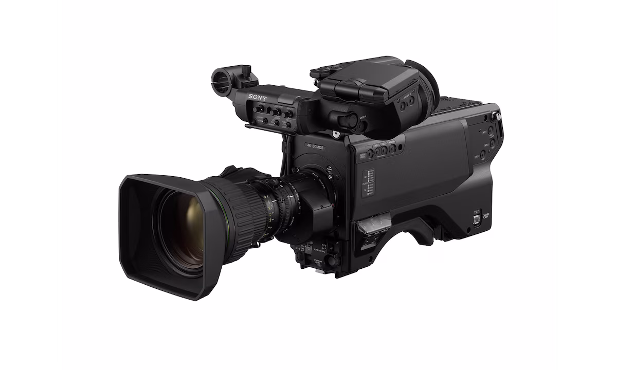Sony lança Série R de câmeras de estúdio na NAB 2026 1 Câmera de estúdio Sony HDC-5500, antecessora do novo modelo HDC-5500R da Série R anunciada na NAB 2026