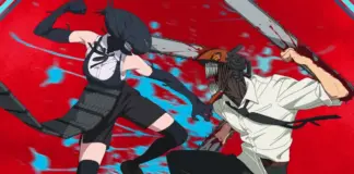 Arte de Chainsaw Man: O Filme – Arco da Reze, sobre se vale a pena assinar para assistir na Crunchyroll