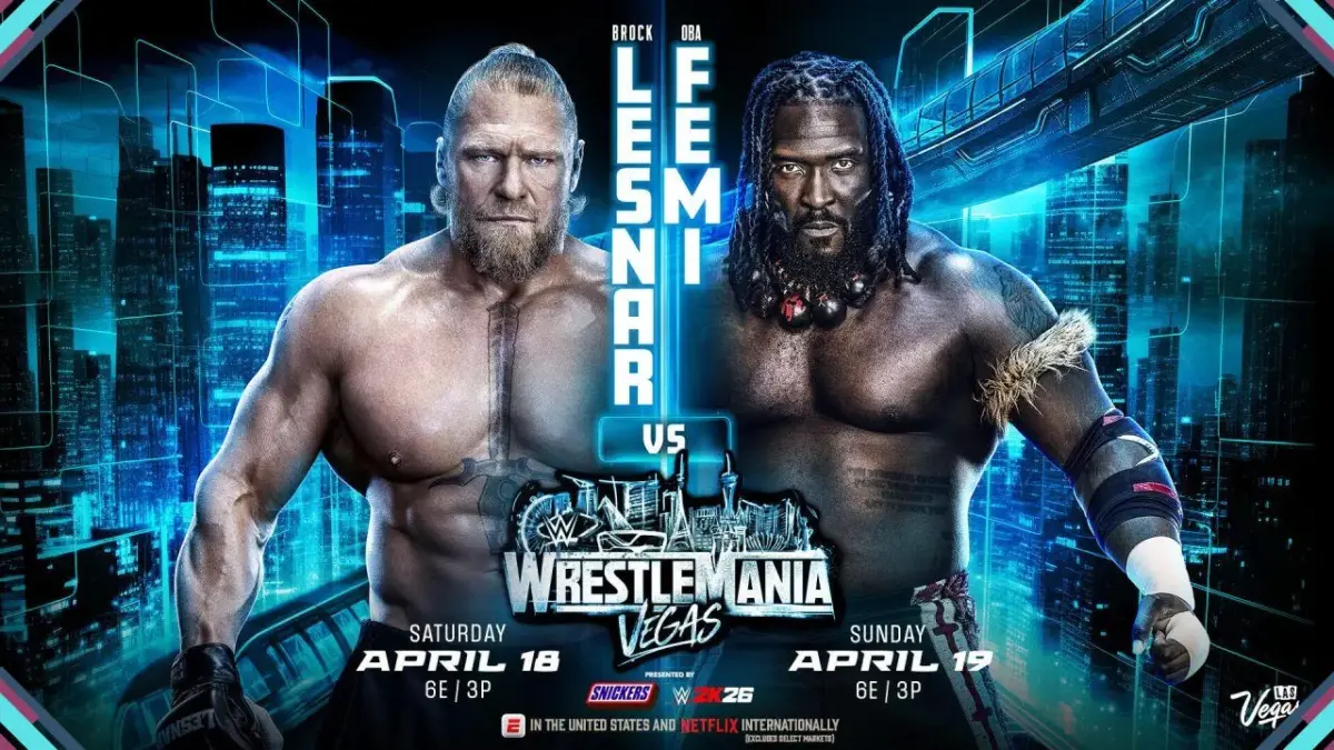 Brock Lesnar vs Oba Femi