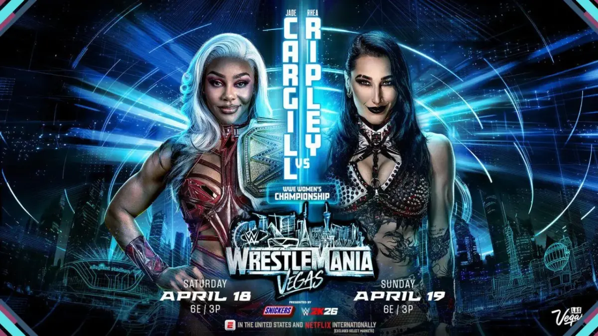 WWE Women’s Champion Jade Cargill (c) vs Rhea Ripley