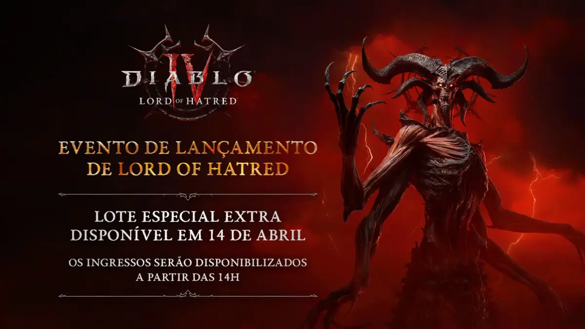 Diablo IV: Lord of Hatred  evento oficial na cidade de São Paulo