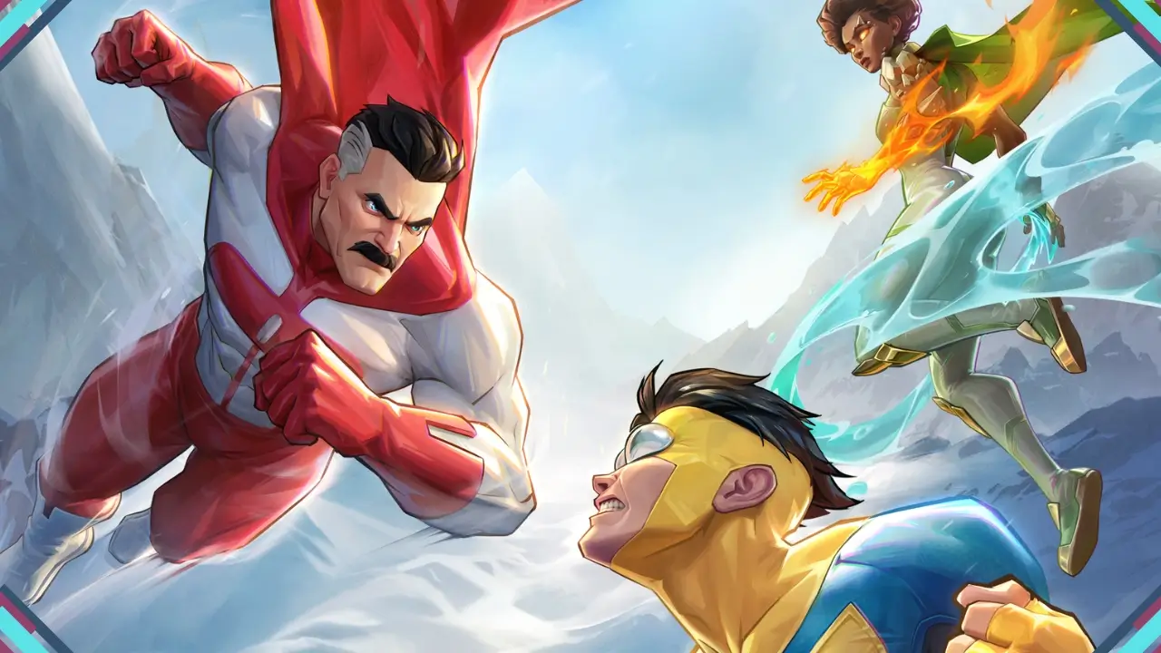 Personagens da série Invincible reunidos em tela de seleção do jogo de luta durante o beta aberto
