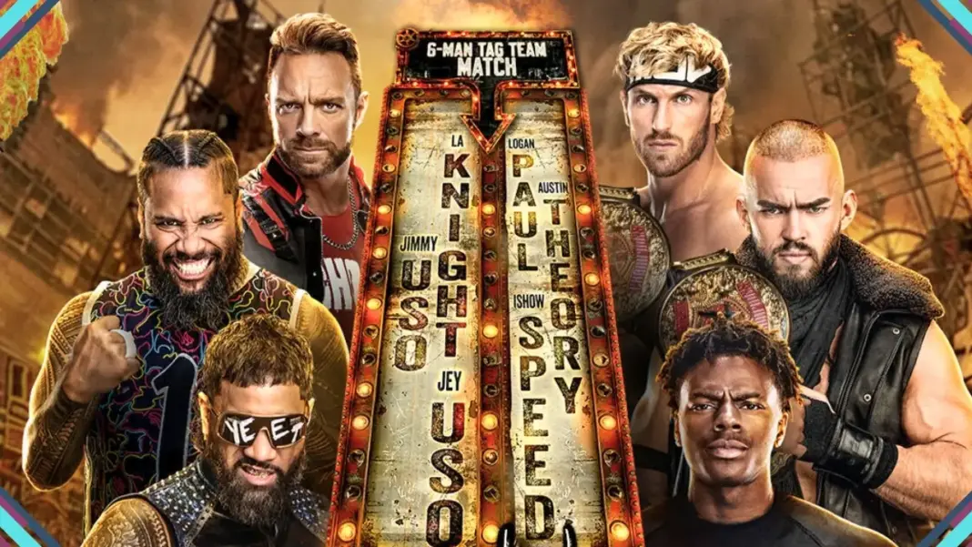 WWE WrestleMania 42: The Usos e LA Knight buscam vingança em luta explosiva contra Logan Paul, Austin Theory e IShowSpeed