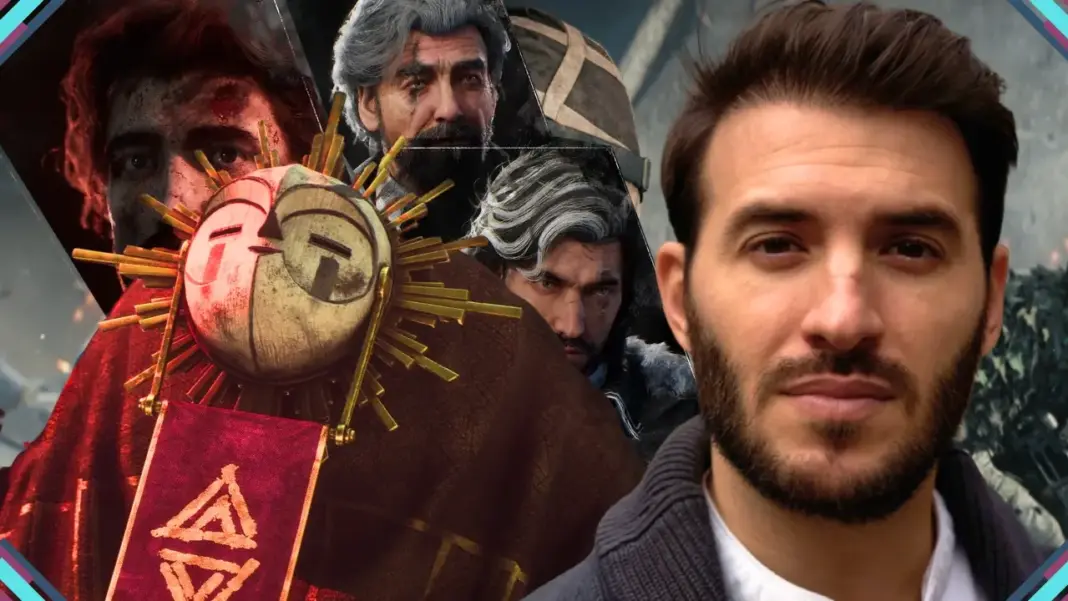 Maxence Cazorla no evento gamescom latam 2026, dublador e ator de mocap de Clair Obscur Expedition 33