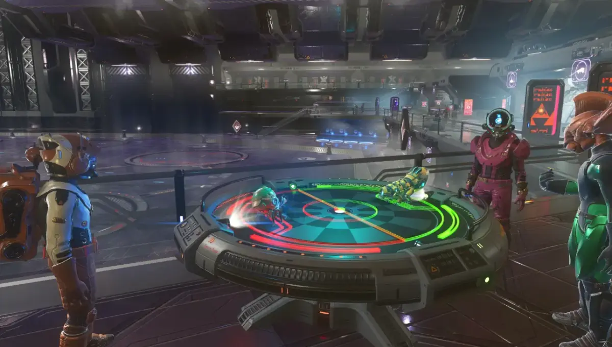 No Man’s Sky mostra que jogos podem — e devem — evoluir sem cobrar novamente do jogador 3 Xeno Arena, com criaturas e jogadores