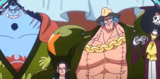 Robin durante encontro no arco de Elbaf na prévia do episódio 1160 de One Piece.