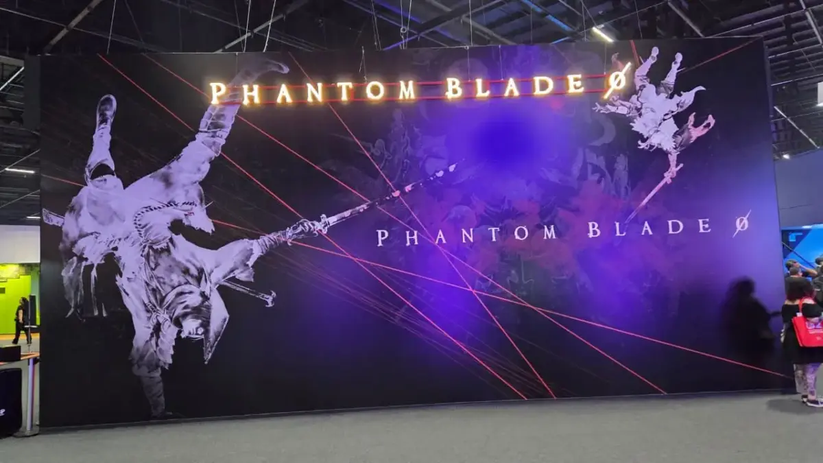 gamescom latam 2026: Phantom Blade Zero tem o estande mais bonito do evento e já conquista visitantes 8 phantom blade zero itens jogo backdrop jogo gamescom latam 2026