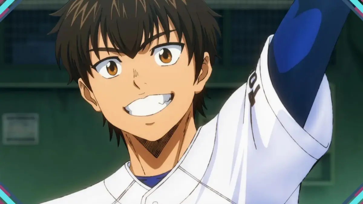 Primeiras impressões | Diamond no Ace: Act II Second Season 1 Primeiras impressões | Diamond no Ace: Act II Second Season, personagem protagonista em cena