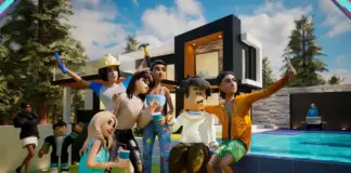 Arte do Roblox para a gamescom latam 2026 com oportunidades de encontrar criadores de conteúdo