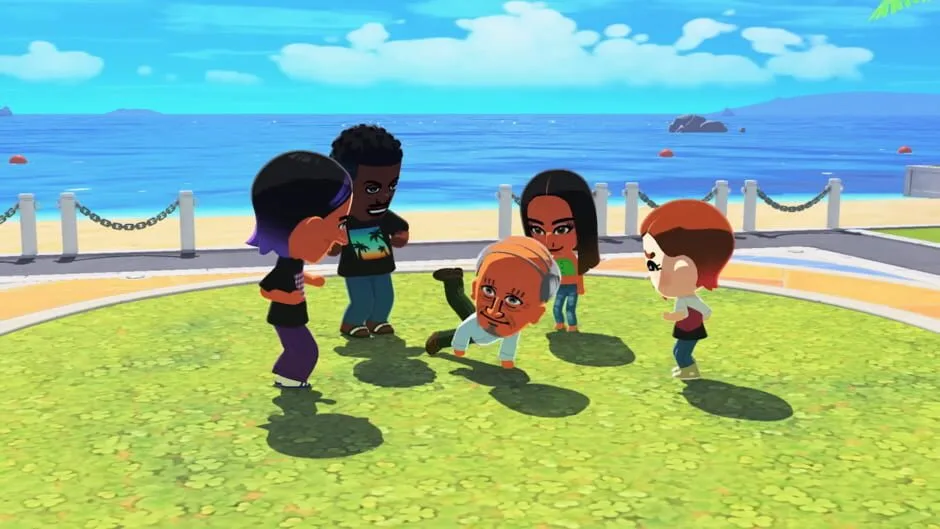 Análise de Tomodachi Life: Living The Dream — Um jogo que traz uma imersão cadenciada 3 Tomodachi Life: Living The Dream, cenário do jogo com personagens