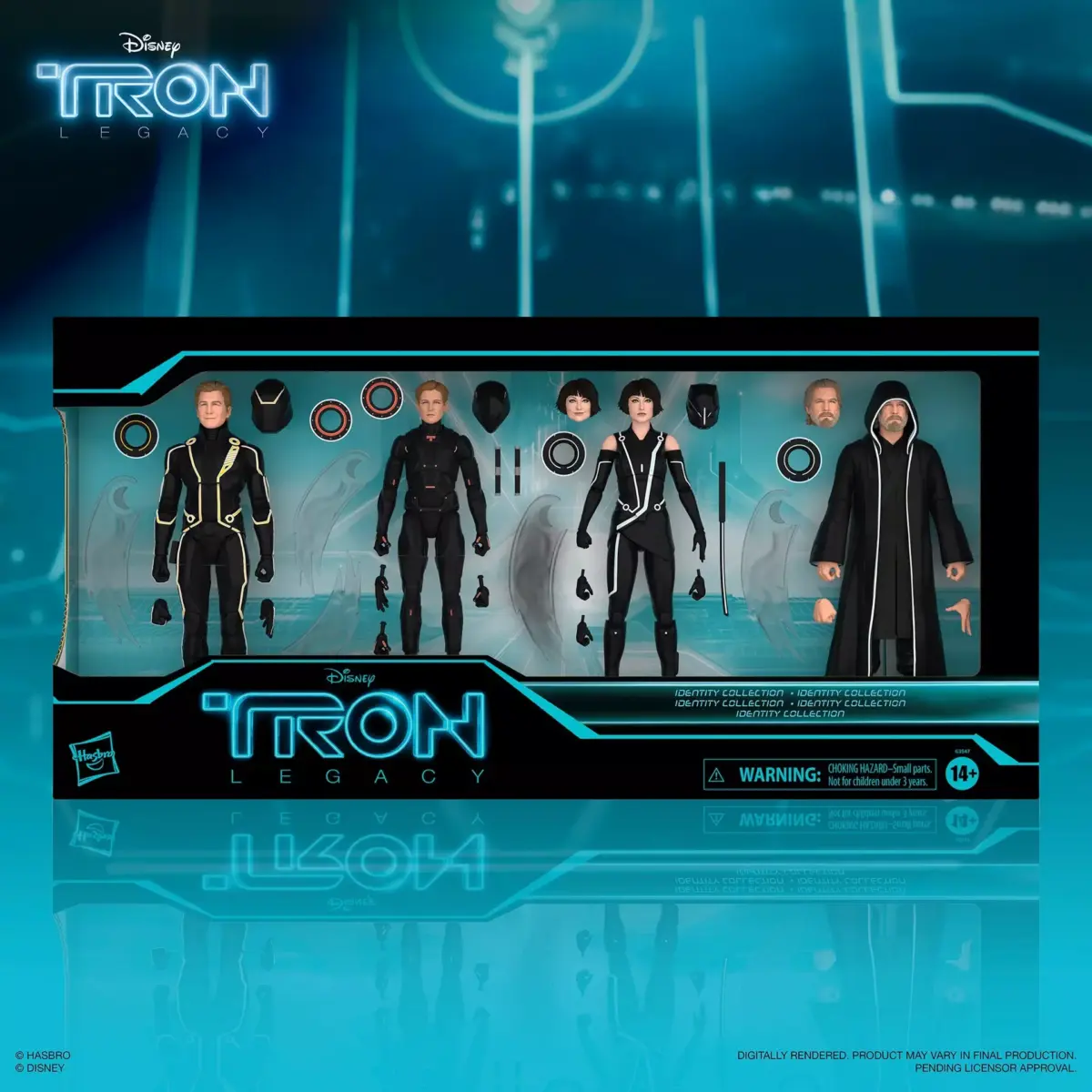 tron legacy identity action figures collection hasbro pulse 001 2026